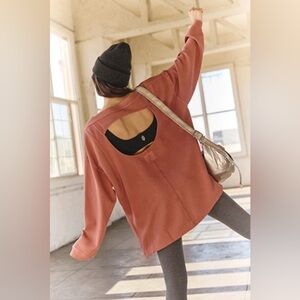 NWT Free People Movement It Takes Two Layer In Fired Clay